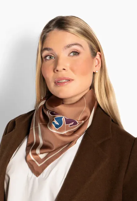 Hovedbilde Annie Silke Skjerf Large Thrush