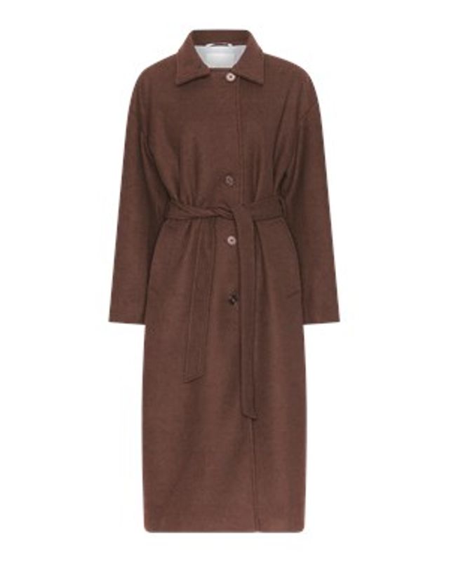 Keola secilia Wool Coat Hot Fudge