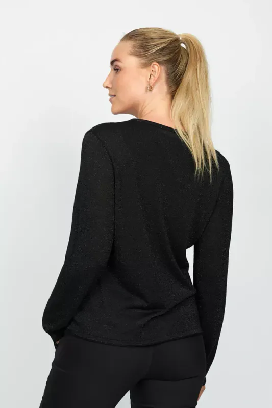 Nissa Sort Cardigan