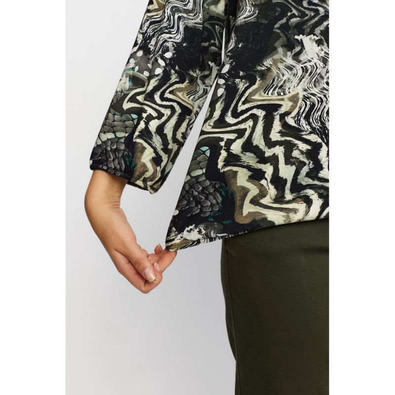 Tandy Bluse Grey