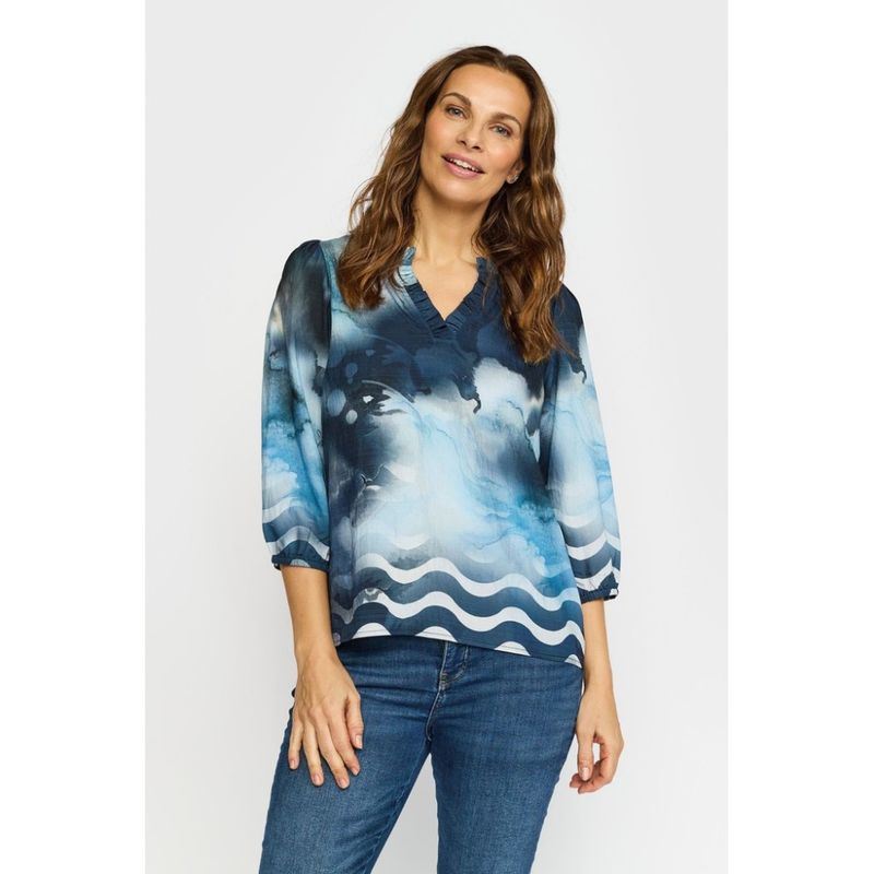 Epel Bluse Blå
