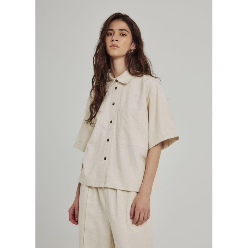Linea short shirt Beige