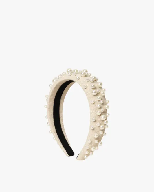 Hovedbilde Day Pearl Linen Hair Band