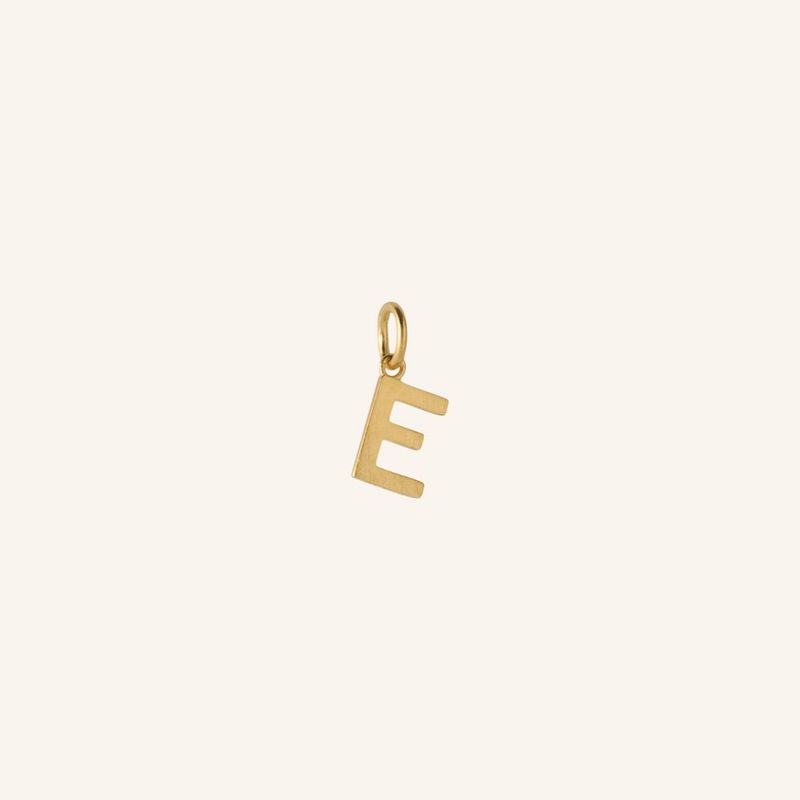 Love Letter Pendant- Gull Bokstaver