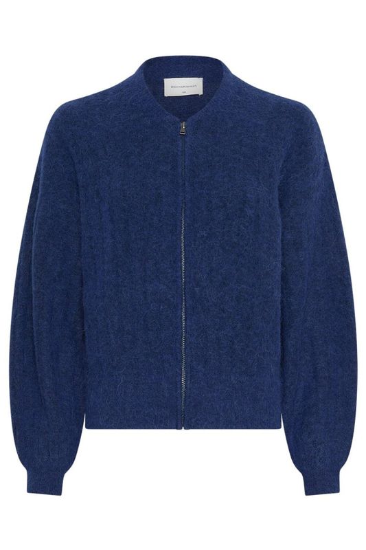 Mschjin Nenaya Zip Cardigan Sodalite Blue