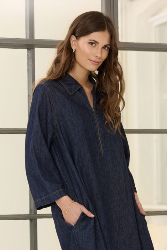 FESALY kjole Dark Denim
