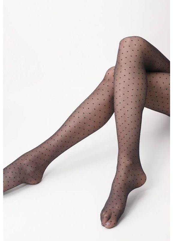 Oroblu sort Plumetis Tights 30