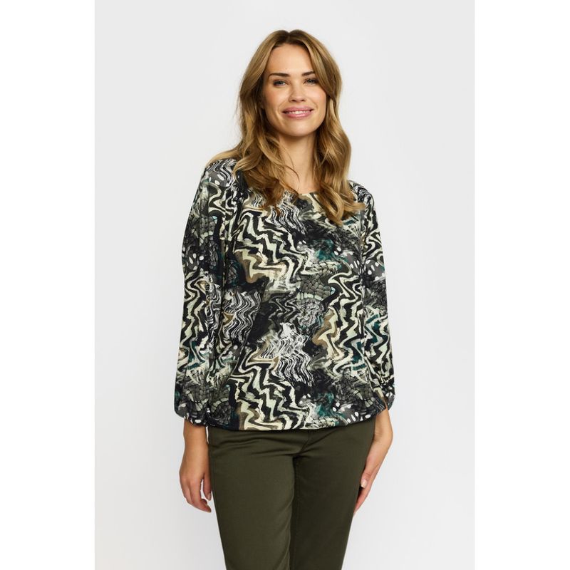 Tandy Bluse Grey