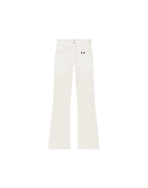 Flare Worn White