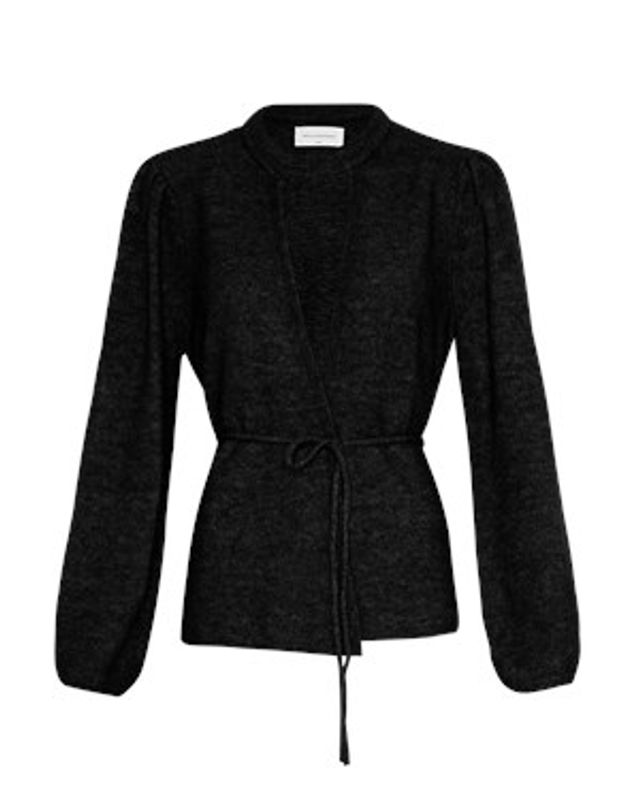 MSCHGustel Hope Wrap Cardigan Sort